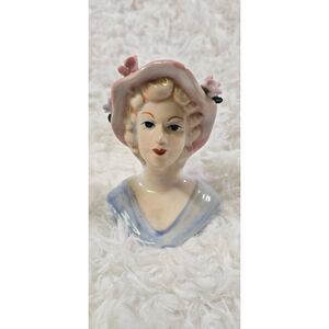 Vintage Ceramic Head Vase Planter